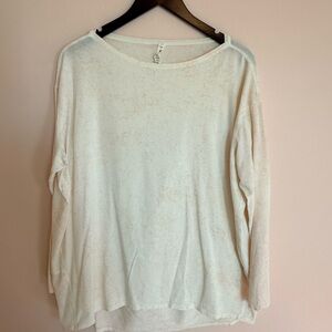 Lululemon Athletica Back In Action Long Sleeve Size 10
